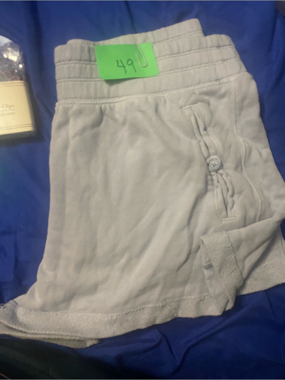 Light blue Women's Knit Lounge Shorts